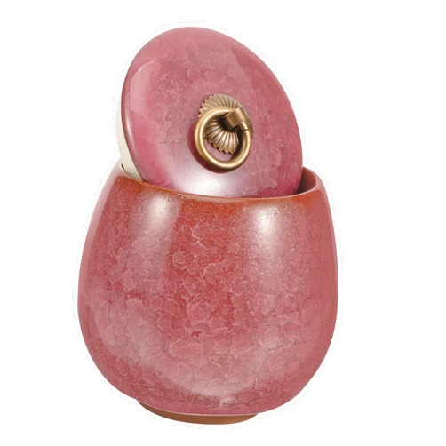 BESPORTBLE Pet Urn Ashes Urns for Pets Cinerary Ksuyica Decorative Urns Dog Bereavement Dogs Lover Pet Memorial Cat Carrier Small Urns Slot Dog Human Little Mini Cat Memorial Violet Ceramics