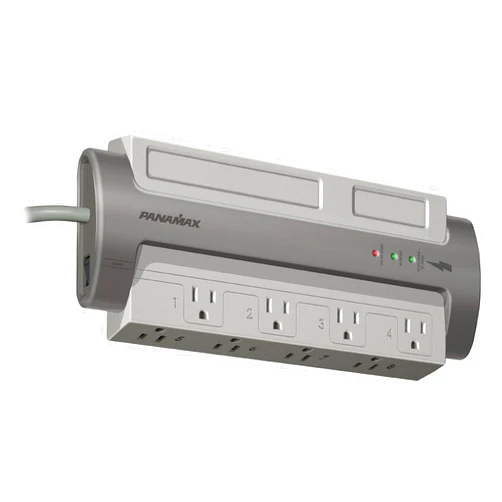 Panamax M8-EX 8 AC Outlet Surge Protector - Silver