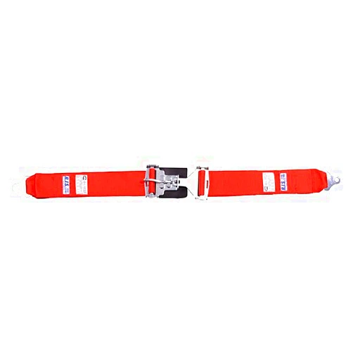 RJS Racing Equipment R.J.S. Safety Equipment 15001904 Latch and Link Lap Belt Red