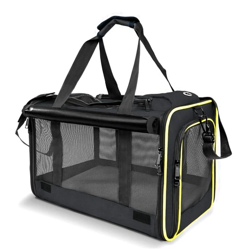 GAPZER Cat Carriers for Large Cats 20 lbs+ Soft Pet Carrier for Small Dog/Durable 2 Kitty Travel Bag/Medium Big Cats Puppy 15 Pounds/Softside Cat Carrier Large