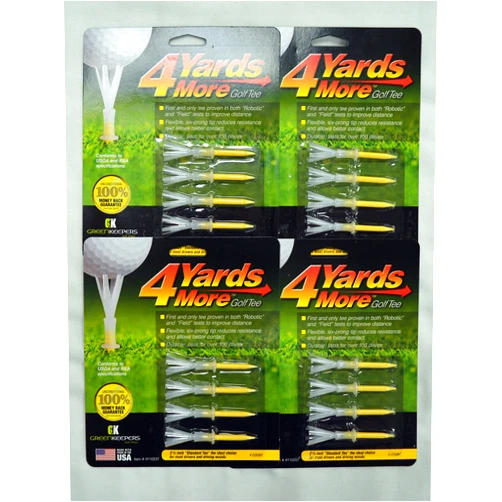 4 Yards More Golf Tees 2 3/4