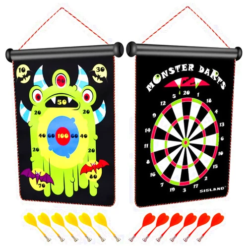 Sisland Magnetic Dart Board for Kids, Gift for Boys Birthday or Christmas, Included 12 Darts