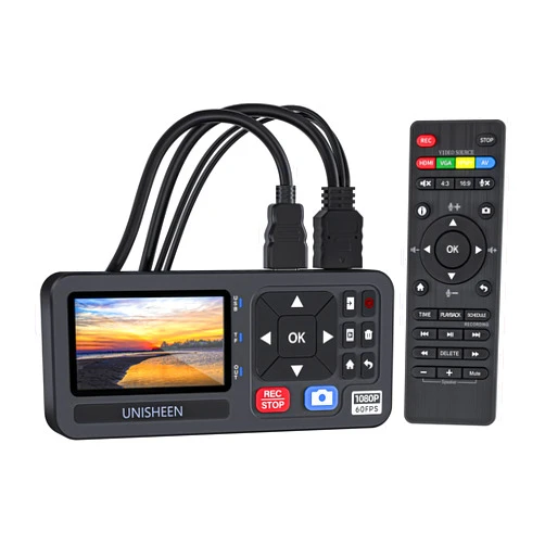 UNISHEEN HD Video Capture Box 1080P 60FPS Video to Digital Converter with 3