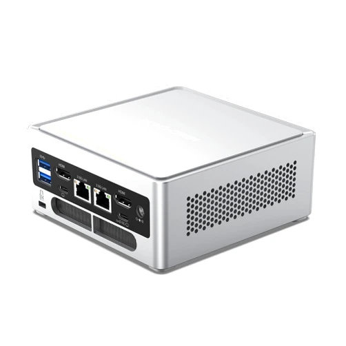 MINISFORUM NAB6 Lite Mini PC Core i5-12600H(12C/16T, up to 4.5 GHz) Mini Computer 16GB RAM + 500GB SSD, 2xHDMI + 2xUSB-C 4K@60Hz Outputs, 2x2.5G LAN, 4xUSB3.2, Intel Iris Xe Graphics Desktop Computer