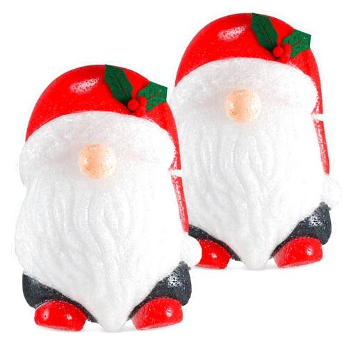 Ornativity Gnome Porch Light Cover - Gnome Head Winter Xmas Outdoor Front Porch, Deck, Garage Lamp Christmas Holiday Decoration Covers - 11