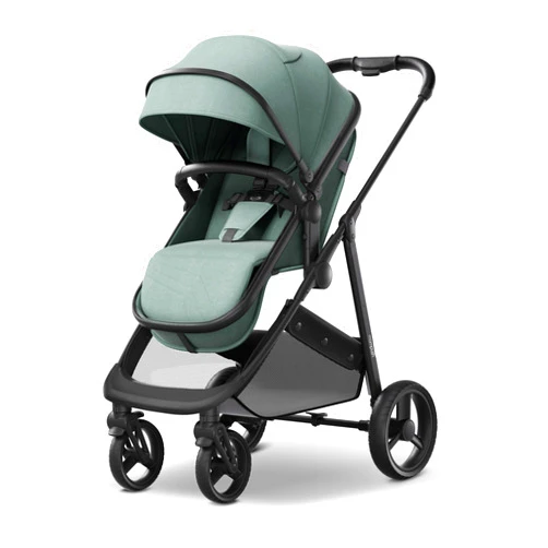 Mompush Wiz 2-in-1 Convertible Baby Stroller with Bassinet Mode - Foldable Infant Stroller to Explore More as a Family - Toddler Stroller with Reversible Stroller Seat