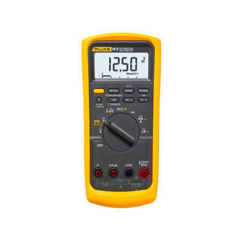 Fluke 88V Deluxe Automotive Multimeter, Troubleshoot Problems on Conventional and Hybrid Vehicles, Measures Pulse Width, and Duty Cycle