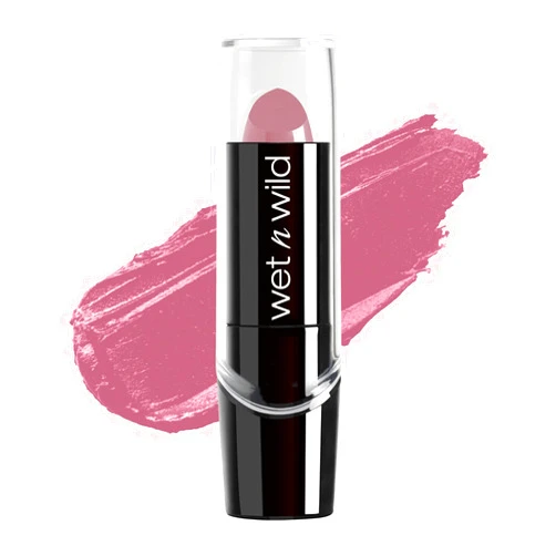 wet n wild Silk Finish Lipstick| Hydrating Lip Color| Rich Buildable Color| Will You Be With Me? Pink, 0.13 Ounce (Pack of 1)