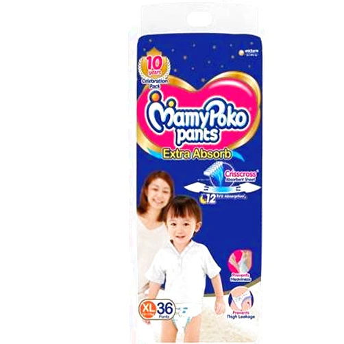 Generic MamyPoko Pants Extra Absorbers - XL (104 Pieces)