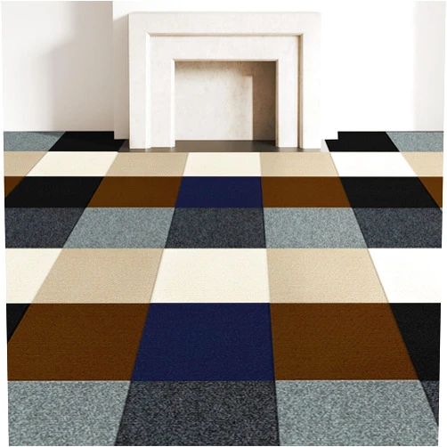 CUCOS Multicolor Carpet Tiles Peel and Stick, 20 Pack Self Adhesive Floor Tiles 12” x 12”, Soft Padded Flooring Sticker for Bedroom Living Room Office, 20 sq ft per Box
