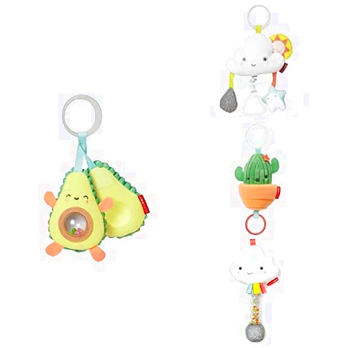 Skip Hop Infant Stroller Toy Collection Gift Set, Silver Lining Cloud & Farmstand