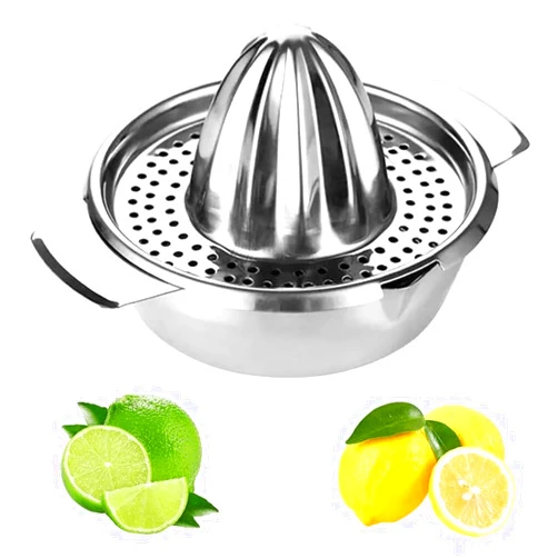 KINMINGZHU Stainless Steel Fruit Lemon Juicer,Manual Juicers Fruit Hand Squeezer For Kitchen Tool