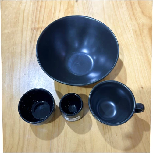 DHPO Ceramic Pottery, Namely Bowls, Cups 4 Inch Small Bowls, Dessert bowls for Soup Dipping Sauce Coffee Cupping, Microwave Dishwasher Safe