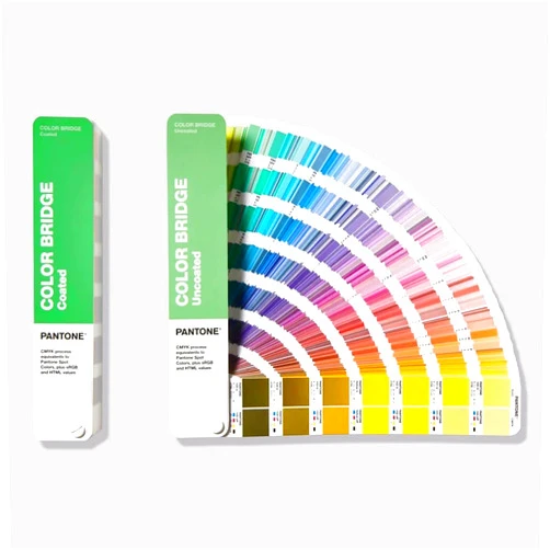 Pantone Color Bridge Guides Coated & Uncoated GP6102 - for Digital Design, Animation & CMYK Printing