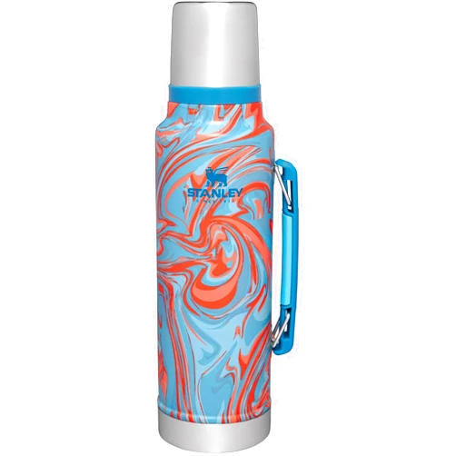 Stanley Classic Vacuum Insulated Wide Mouth Bottle -BPA-Free 18/8 Stainless Steel Thermos for Cold & Hot Beverages