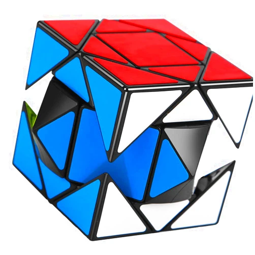 TANCH Pandora Speed Magic Cube 3x3x3 Stickers Puzzle Cube Toy for Children & Adults Black