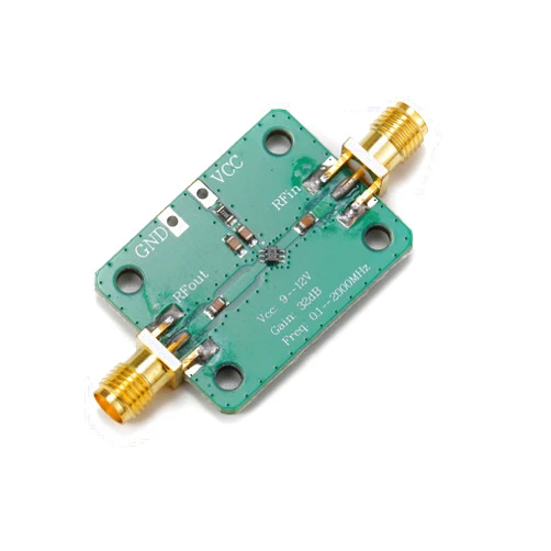 Teyleten Robot 0.1-2000MHz RF Wideband Amplifier Broadband Module Receiver Gain 30dB Low-Noise LNA