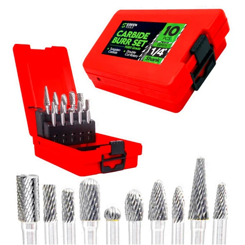Staten tools Carbide Burr Set 1/4