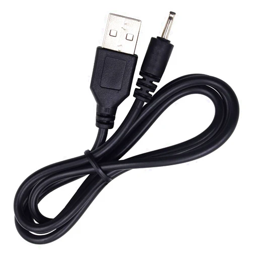 TODOO USB to DC 2.0 x 0.6mm Charging Cable Compatible with Huion P80 PE330 PF150 Graphics Pen Barrel Jack 2.0mm USB Cord Charging Cable Compatible for Huion GAOMON PD1560 UGEE M708 2150 Tablet Pen