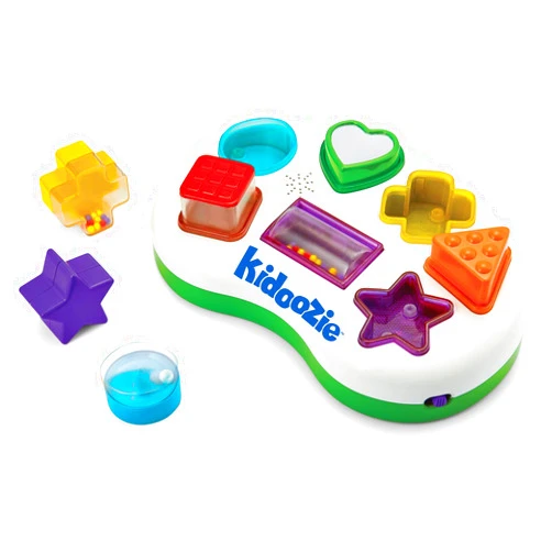 Kidoozie Lights ‘n Sounds Shape Sorter - Toddler Toy for Ages 9-24 Months - Helps Develop Hand-Eye Coordination and Problem Solving Skills!