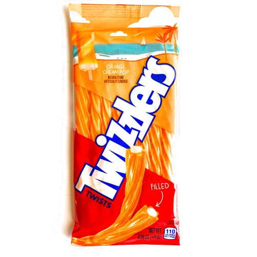 Twizzler Orange Cream POP 4.25 oz pack