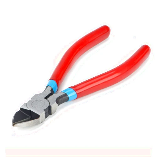 IWISS iCrimp PL2100 Diagonal Flush Cutter, 5-Inch Side Cutting Pliers, Electronics Pliers with Pointed Nose for Reeled Terminals, Soft Wires, Electronics, Jewelry Making, Zip Tes, Plastic