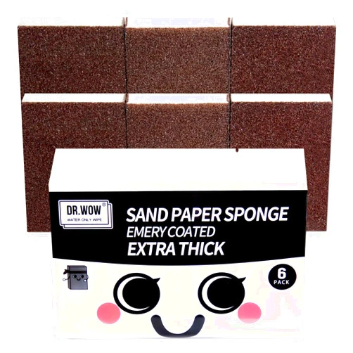 Dr.WOW 6pcs/lot Magic Cleaning Sponge Carborundum Sponge Brush Household Cleaning Tools Eraser Nano Sponge Washing Kitchen Tool Emery Cleaner 3.94 * 2.76 * 0.98in