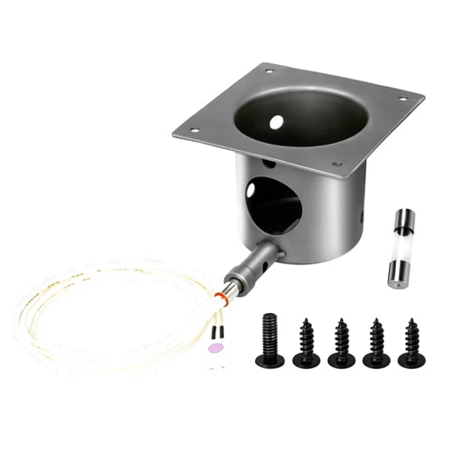 Devvicoo Fire Burn Pot & Hot Rod Ignitor Kit, Traeger Replacement Parts & Pit Boss Pellet Grill Smoker, Pit Boss Igniter Replacement with Screws and Fuse for Home Smoking & Grilling