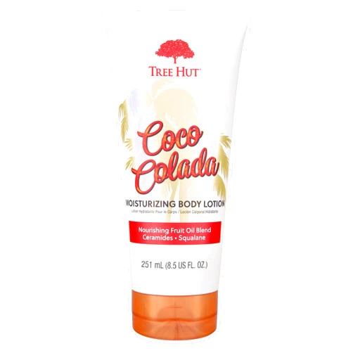 Tree Hut Coco Colada Moisturizing Body Lotion | Ceramide and Squalene Formula Helps Protect Skin | Long-lasting Hydration Leaves Skin Feeling Soft & Moisturized | 8.5 fl oz.
