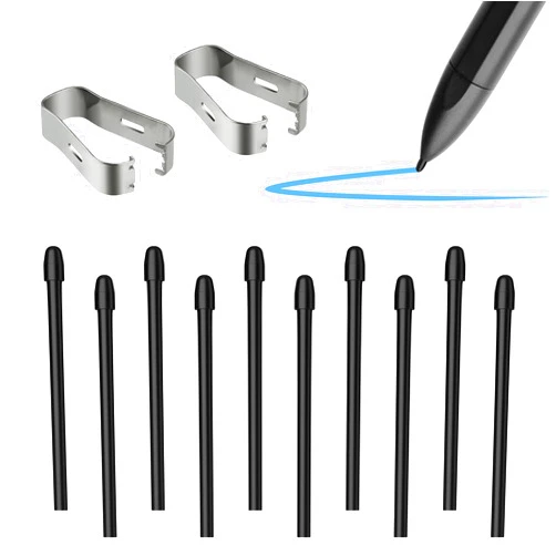 Granarbol Replacement Tips for Remarkable 2, Durable Remarkable Pen Tips for Marker 1/2 Stylus Marker Pen Plus,Sensitive & Titl Pressure Marker 2 Pen Nibs (10PCS) with Tool Black