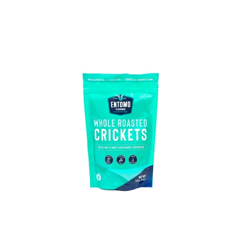 Entomo Farms Whole Roasted Crickets - Canadian Raised - 113 grams