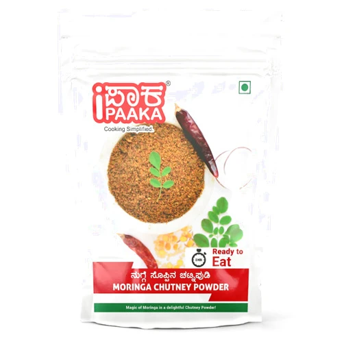 IPaaka Moringa Chutney Powder, 200g, Freshly Ground, Ready to Eat, Superfood, Magic Sprinkle, Chemical Free, Healthy, Just Like Homemade