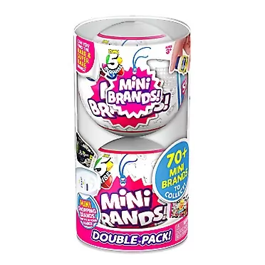 5 Surprise Mini Brands Mystery Capsule Real Miniature Brands Collectible Toy (2 Pack) by ZURU
