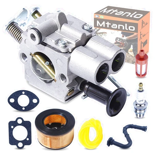 Mtanlo MS 291 Carburetor Kit For Stihl MS271 MS291 MS261 C, ms261c For Stihl chainsaw parts, For Stihl ms271 carburetor, Not applicable for C1Q-S181A and C1Q-S182A