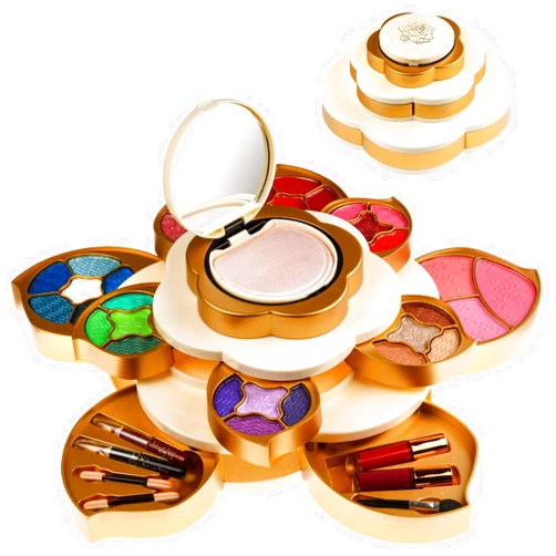 CoralBeau All In One Makeup Gift Kit for Woman and Teens | Makeup Flower Set with Eyeshadow Palette