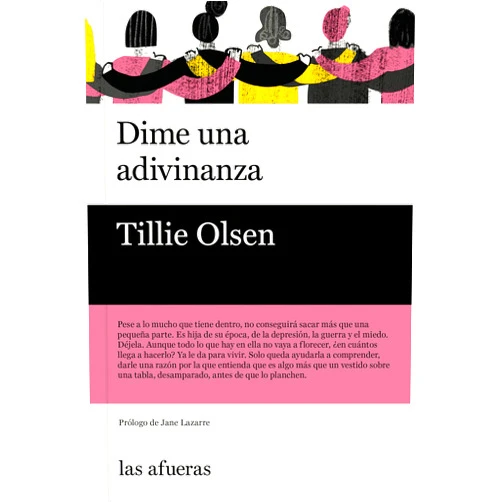 Spanish Edition by Tillie Olsen (Author), Elena Hormiga (Illustrator), Jane Lazarre (Foreword), Blanca Gago (Translator), Laurie Olsen (Other Contributor) & 1 more Format: Kindle Edition Dime una adivinanza (Spanish Edition)
