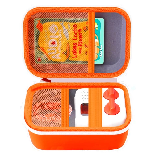 HESPLUS Hard Case for Yoto Mini (2024 Edition) Kids Audio Music Player, Portable Travel Storage Holder Box Bag for Kids Speaker Plays Audiobook Cards (Case Only)