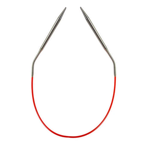 ChiaoGoo Red Circular 12 inch (30cm) Stainless Steel Knitting Needle Size US 3 (3.25mm) 6012-3