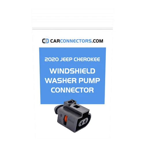 CarConnectors.com Windshield Washer Pump Connector for 2020 Jeep Cherokee