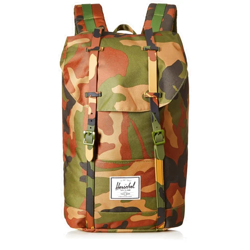 Herschel Retreat Backpack, Woodland Camo/Woodland Camo, Classic 19.5L