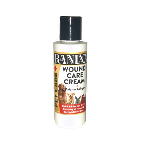 BANIXX Wound Care Cream w/Marine Collagen 4oz