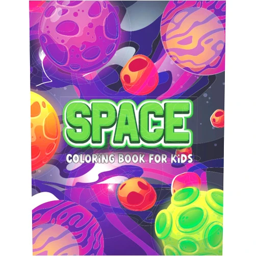 By Erica xvn Dotson (Author) Space Coloring Book for Kids: Space Technology and Our Solar System, Fun & Facts Educational Coloring Book for boys and girls