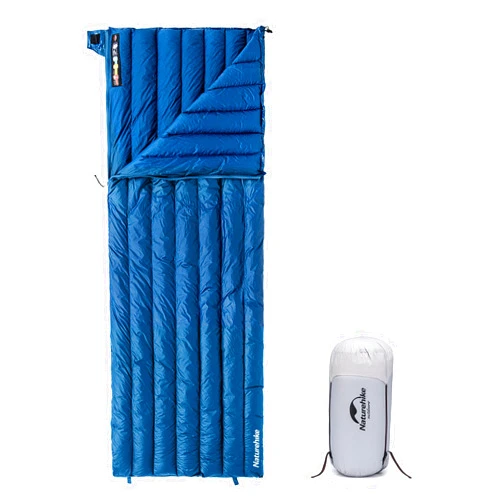 Naturehike Ultralight Backpacking RDS Down Sleeping Bag for Adults, 650 Fill Power Sleeping Bag for 42/52℉, 20oz Compact Lightweight Sleeping Bags for Hiking Camping 3 Seasons