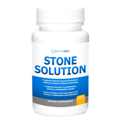 Kidney Restore Stone Solution Capsules- Natural Dissolver, Kidney Stone Support & Kidney Cleanser Chanca Piedra Stone Breaker Gallbladder Cleanse, Flush & Stop Recurrence, Stone Relief 60 Servings