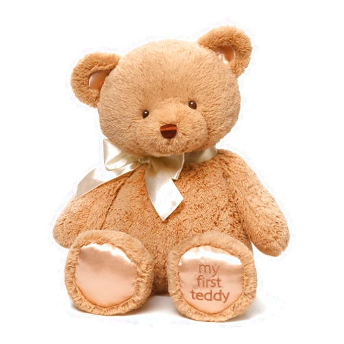 GUND Baby My First Teddy Bear, Ultra Soft Animal Plush Toy for Babies and Newborns, Tan, 18”