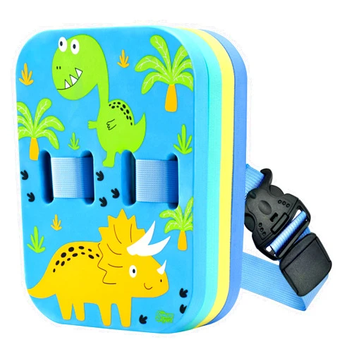 Sunlite Sports Back Float Swim Trainer with Adjustable Belt, Floatie with Multiple Layers, for Kids Children Toddler Swimming Safety