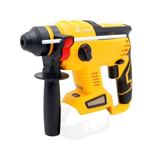 FSYAO 20V Cordless Rotary Hammer Drill, 0-1400 RPM, 0-4500 BPM, 1.7 Joules, LED Light, 2.6kg, 1 Year Warranty (host only)