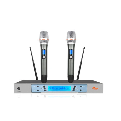 IDOLPRO UHF-320 Professional Intelligent Dual Wireless Auto Noise Cancellation Microphone System