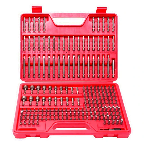 BEHAPPY 208 Piece Screwdriver Bit Set, Impact Driver Bit Set, S2 High Grade Carbon Steel Drill Bit Set with Security Bits, Nut Drivers, Torx, Slotted, Phillips, Square, Pozi, Hex, Socket, Tools Box