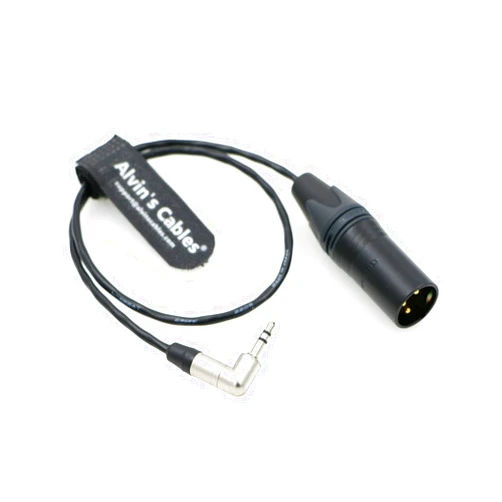Alvin's Cables Alvin’s Cables Timecode Cable for Sony FS7| Sony FS5| Canon C100 Camera from Tentacle Sync 3.5mm TRS to XLR 3 Pin Male Time Code Cable 45cm/18inches